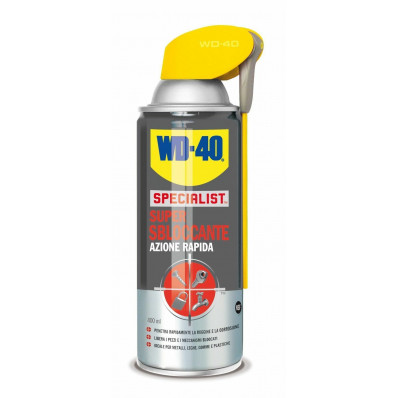 WD40 Specialist Super Lubrifiant spray 400 ml d'action rapide polyvalent  sans rouille