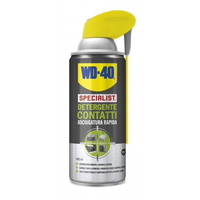 WD-40 Specialist - Detergente Contatti Spray Asciugatura Rapida con Sistema Doppia Posizione - 400 ml