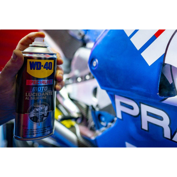 WD-40 Specialist Spray Brillo de Silicona Motocicleta 400 ml - mejores  precios ▷ FC-Moto