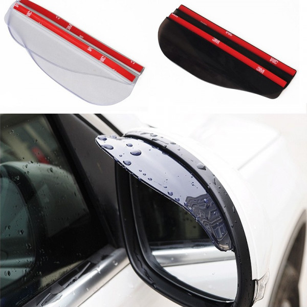 8er Pack Auto Rückspiegel Regenschutzfolie, Auto Seitenfenster Regenschutz
