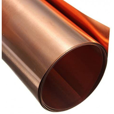 Ribbon Roll 99.9% Pure Copper Laminated Sheet 0.