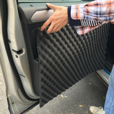 Adhesive Panel Antivibration Soundproofing Foam Car 50x100cm