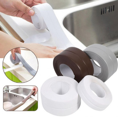 Waterproof and mold proof folding sealing tape for bathroom