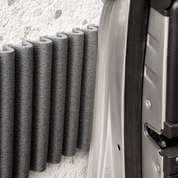 250x20cm 6mm Autotür schutz Garage Gummi Wand schutz Stoßstangen aufkleber  kratz fester Schaumstoff streifen für Garagen zubehör - AliExpress