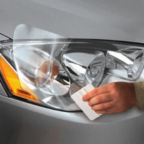 Amplia gama Invitación Remolque Lámina autoadhesiva transparente para faros delanteros y traseros del coche