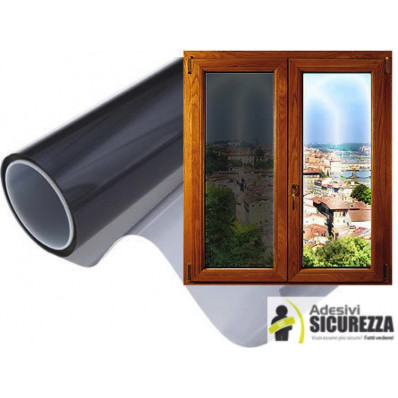 Film solaire teinté noir pour fenêtres - 75x300cm Meilleur Prix €