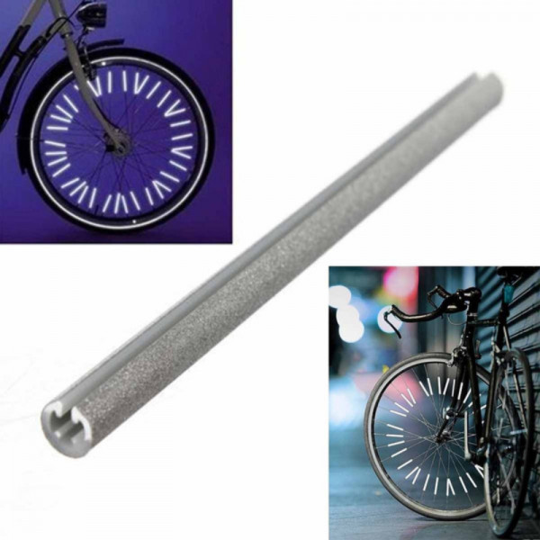 Barrettes réfléchissantes pour rayons de vélo de la marque 3M™ – 24 pièces