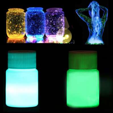 Flüssige Acrylfarbe Licht Additiv, die im Dunkeln leuchtet für