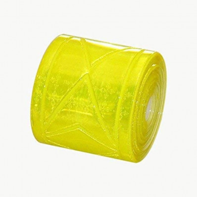Ruban à coudre micro prismatique jaune réfléchissant à haute visibilité Reflexite® GP 340