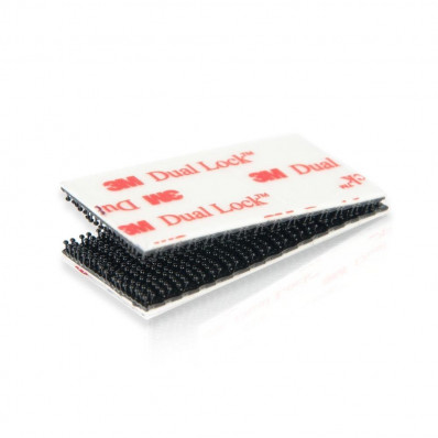 Disco de Cierre Plico Velcro Autoadhesivo 20 mm Diametro Color Negro Caja  de 200 Unidades. Velcro adhesivo de doble cara . La Superpapelería