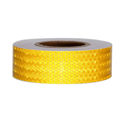 yellow reflective warning adhesive tape(class 2) - 50mm Best