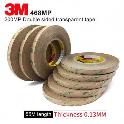 3M™ 468MP transparente doppelseitige Schaumband Streifen 55MT