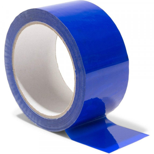 Ruban adhésif bleu - Polypropylène - 45 microns - 50 mm x 66 m
