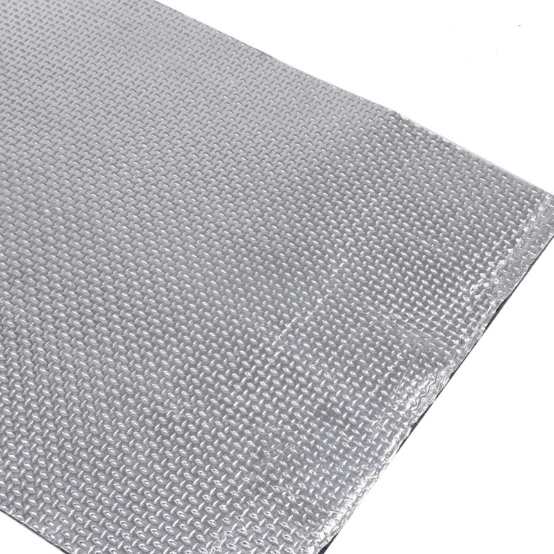 Panneau adhésif thermique en tissu et bouclier thermique aluminium