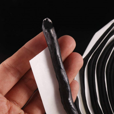 Butyl Dichtband Durchmesser 9mm x 4m wasserdichtes Gummidichtband
