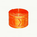 Fita de costura refletiva micro prismática laranja Reflexite®