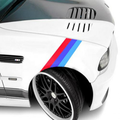 Stickers tuning BMW tache de peinture