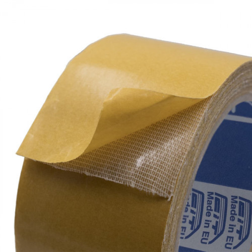 Double-sided tape for carpet - GAUZE - neutral - 260my - 25mt