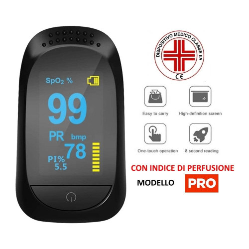 Professional Portable Pulse Oximeter for Finger Instant Reading for Pulse Rate and blood oxygen