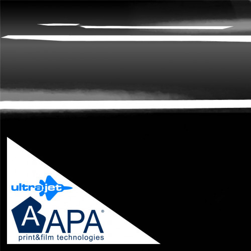 Película adhesiva negra brillante APA made in Italy car wrap