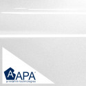 Película adhesiva brillante nacarada blanca APA hecha en Italia