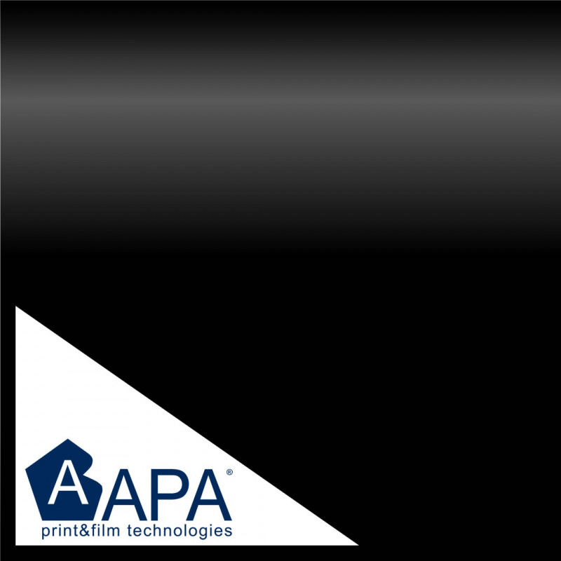 Film adhésif noir mat de marque APA pour habillage de voiture fabriqué en  Italie