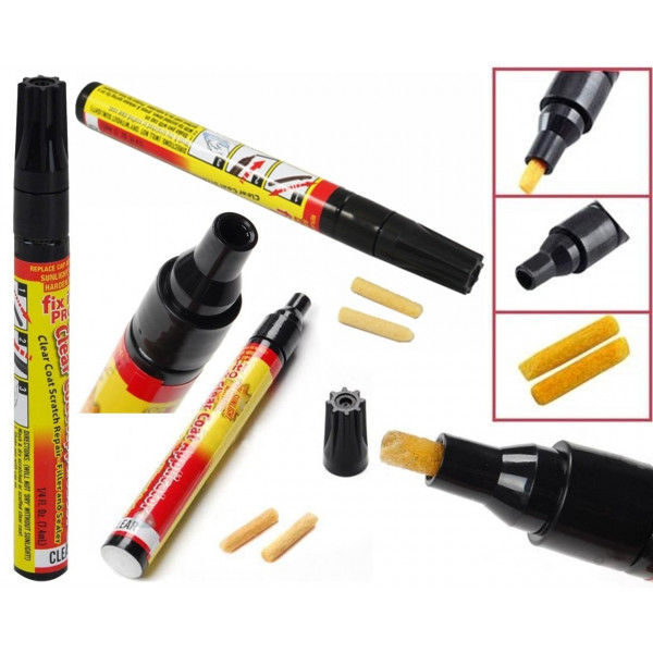 Lapiz Rotulador Repara Arañazos Pintura Coche Auto Repair Paint Pen pincel  fix