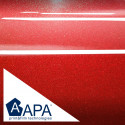 Pellicola adesiva metallizzato lucido candy fire red APA made