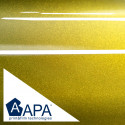 Film adhesivo brillo metalizado oro caramelo APA made in Italy